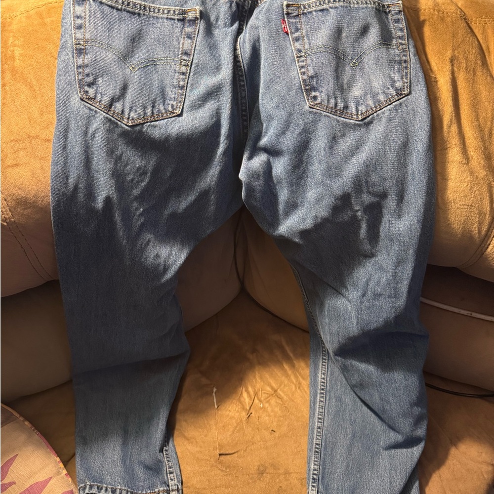 Levi's 550 Relaxed Fit Light Blue Jeans
